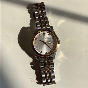 Marc Jacobs Watch two-tone gold and silver